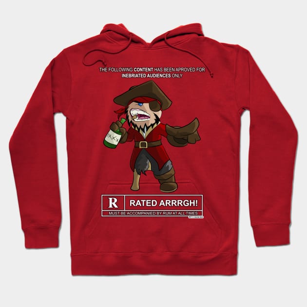 Rated R for Rum Hoodie by AlterAspect